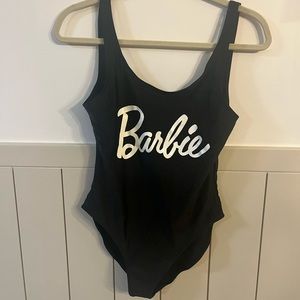 Barbie One Piece Black and White Swimsuit